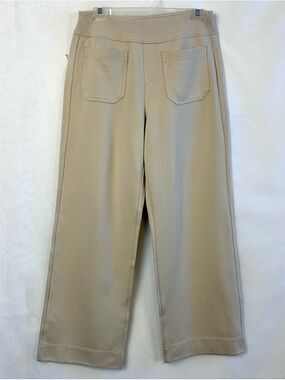 New Belle by Kim Gravel Regular Ponte Front Patch Pocket Ankle Pant / Size 10
